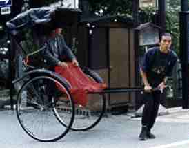 hand-rickshaw the Jin riki sha 